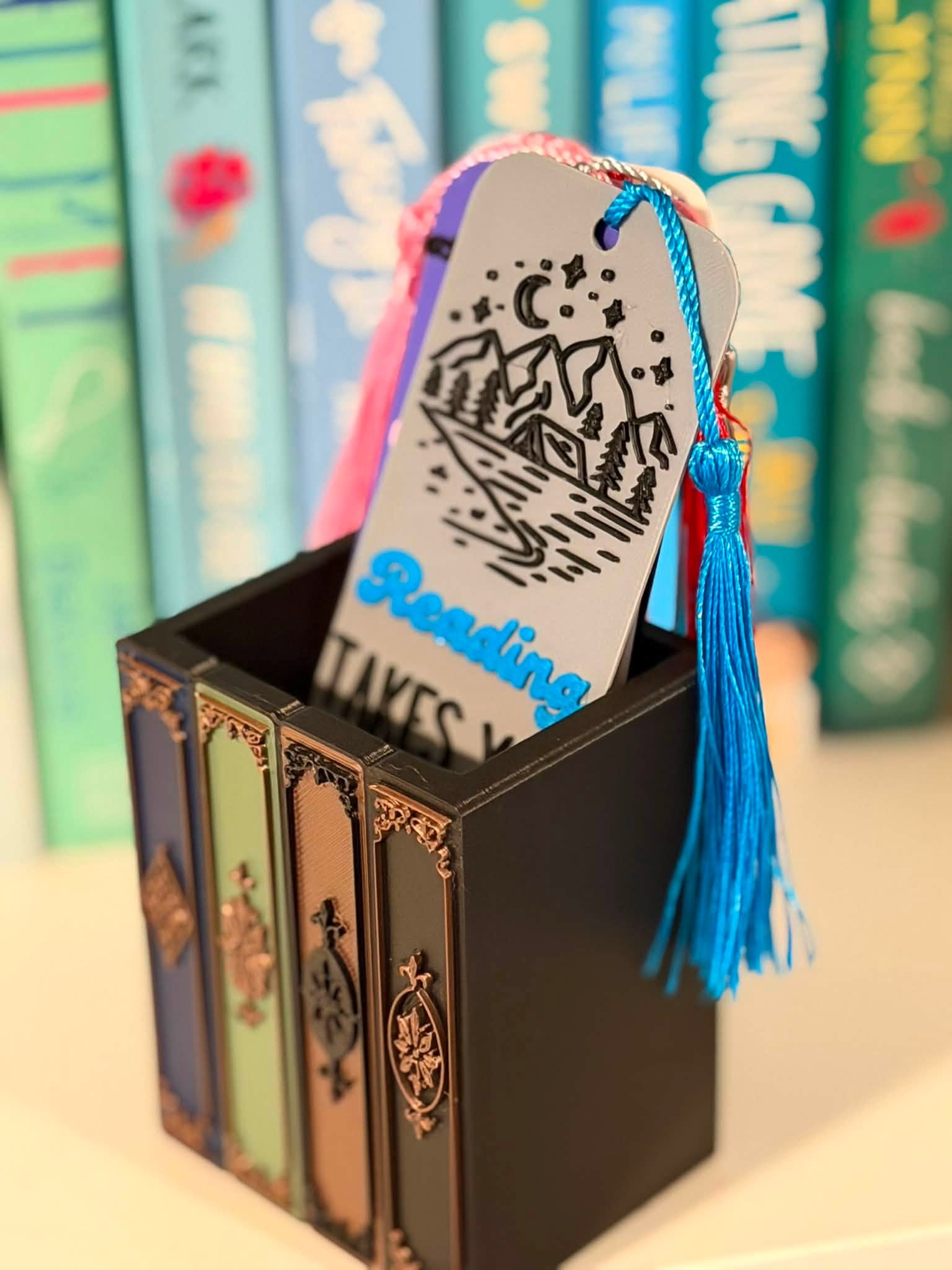 Antique Books Bookmark Holder