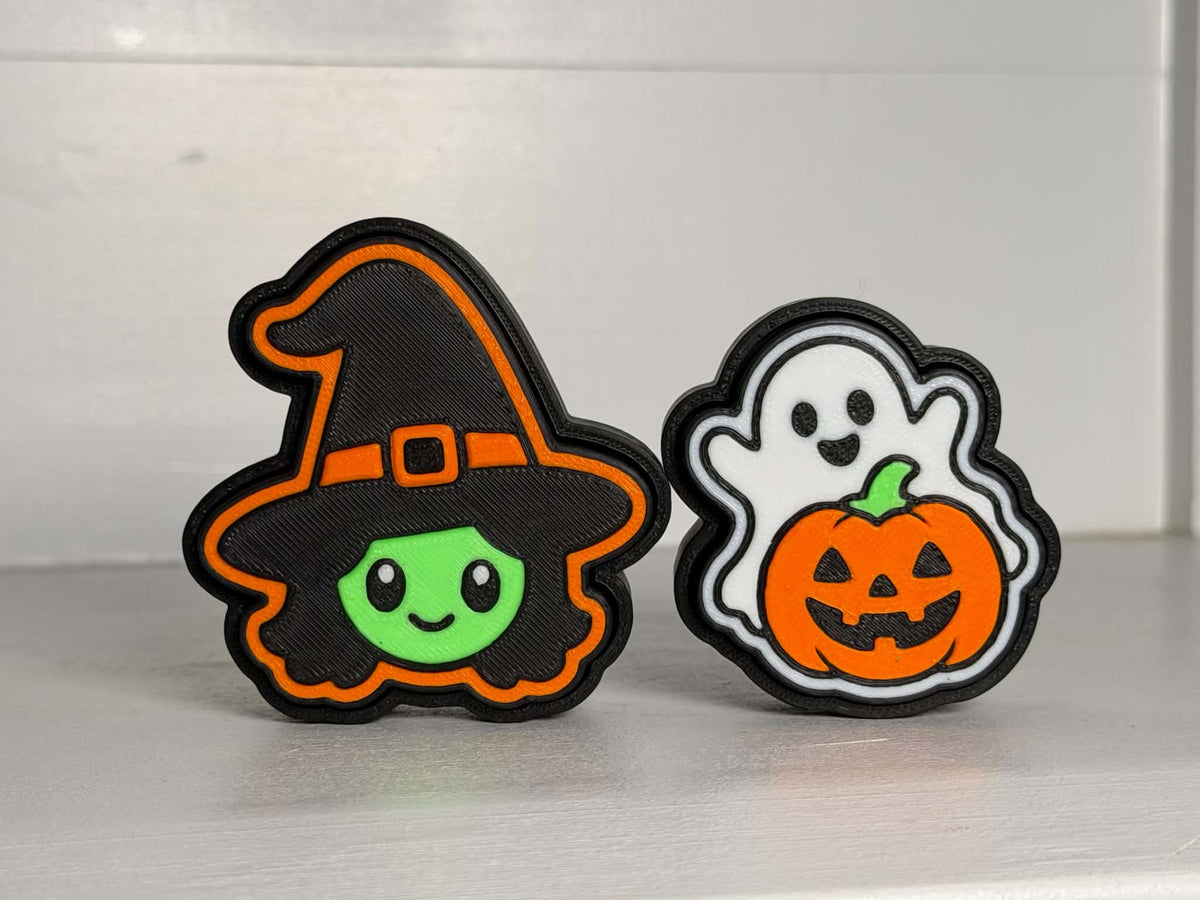 Halloween Clickers – Witch & Ghost Fidget Friends