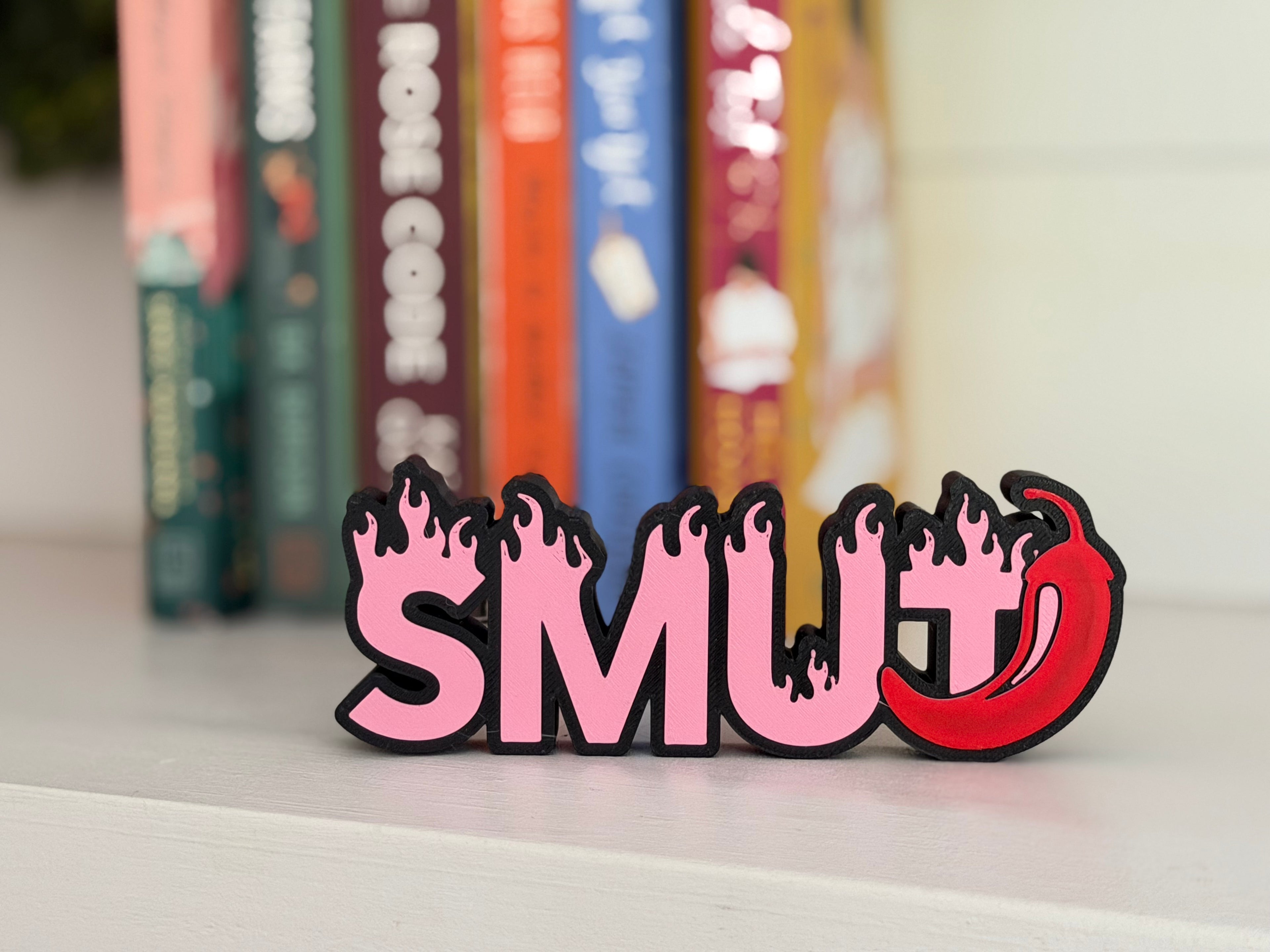 Smut Shelf Sign