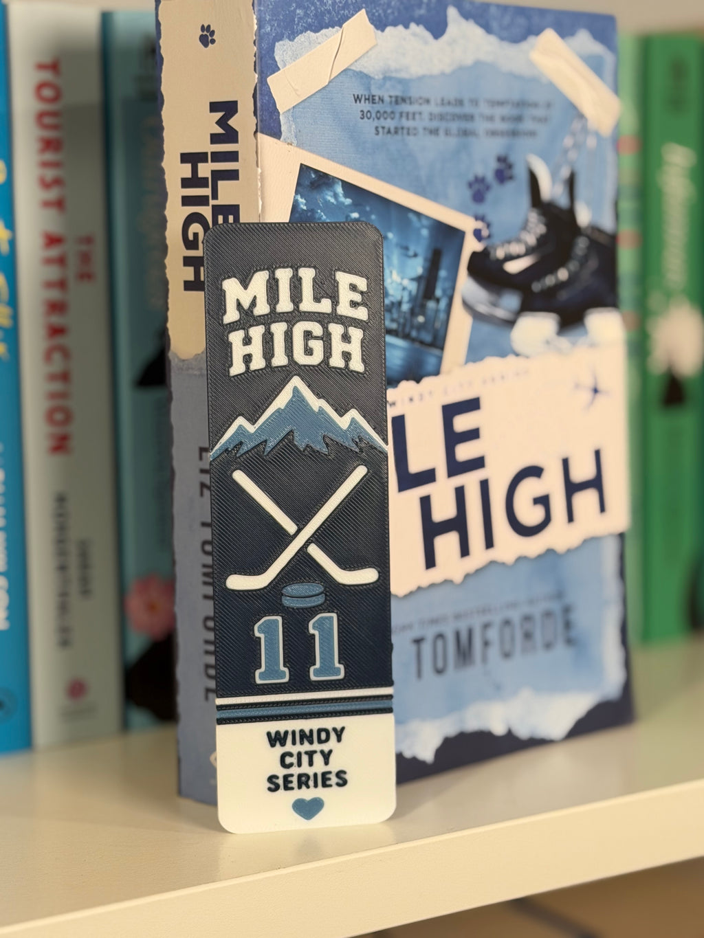 🏒 Mile High Inspired Bookmark