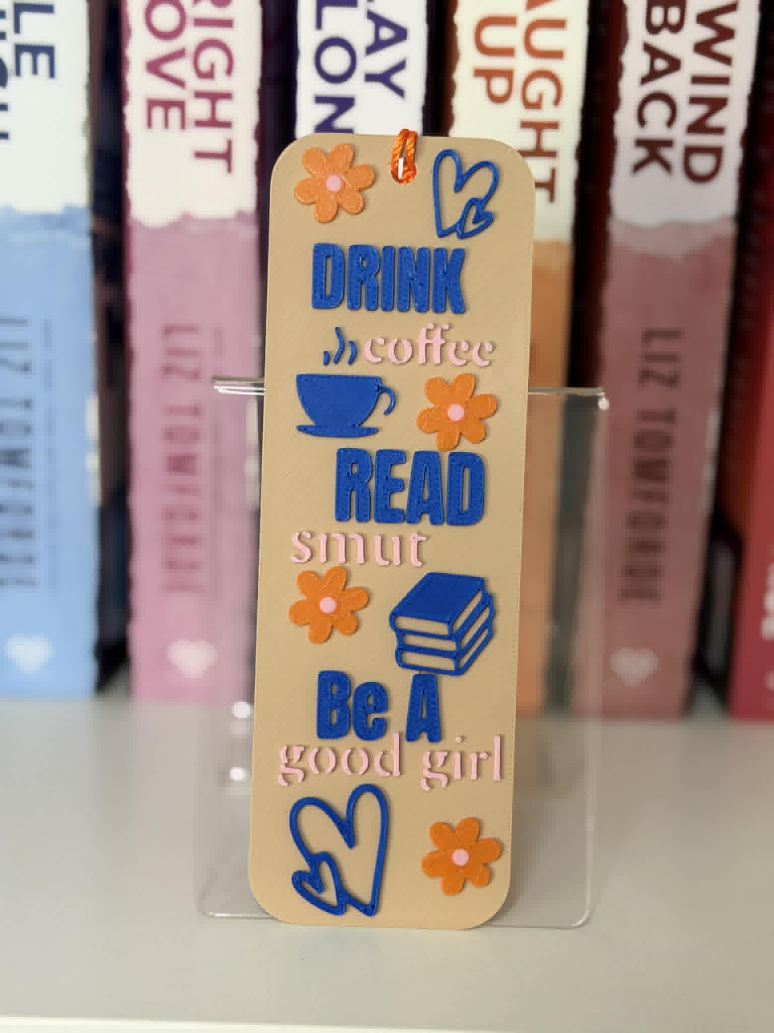 Drink Coffee, Read Smut, Be a Good Girl Bookmark ☕📖✨