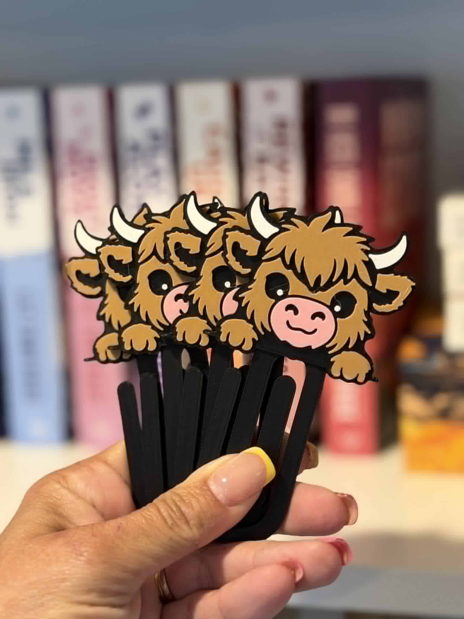 Highland Cow Clipmark