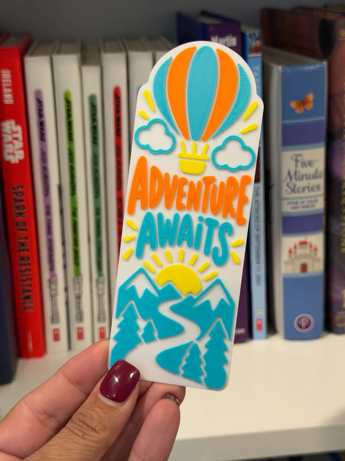 Adventure Awaits Bookmark | Kids