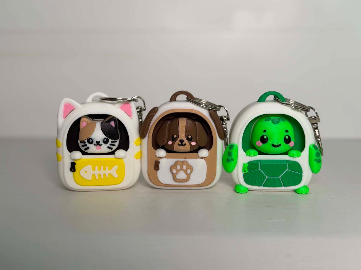 Backpack Buddy Clicker Keychains