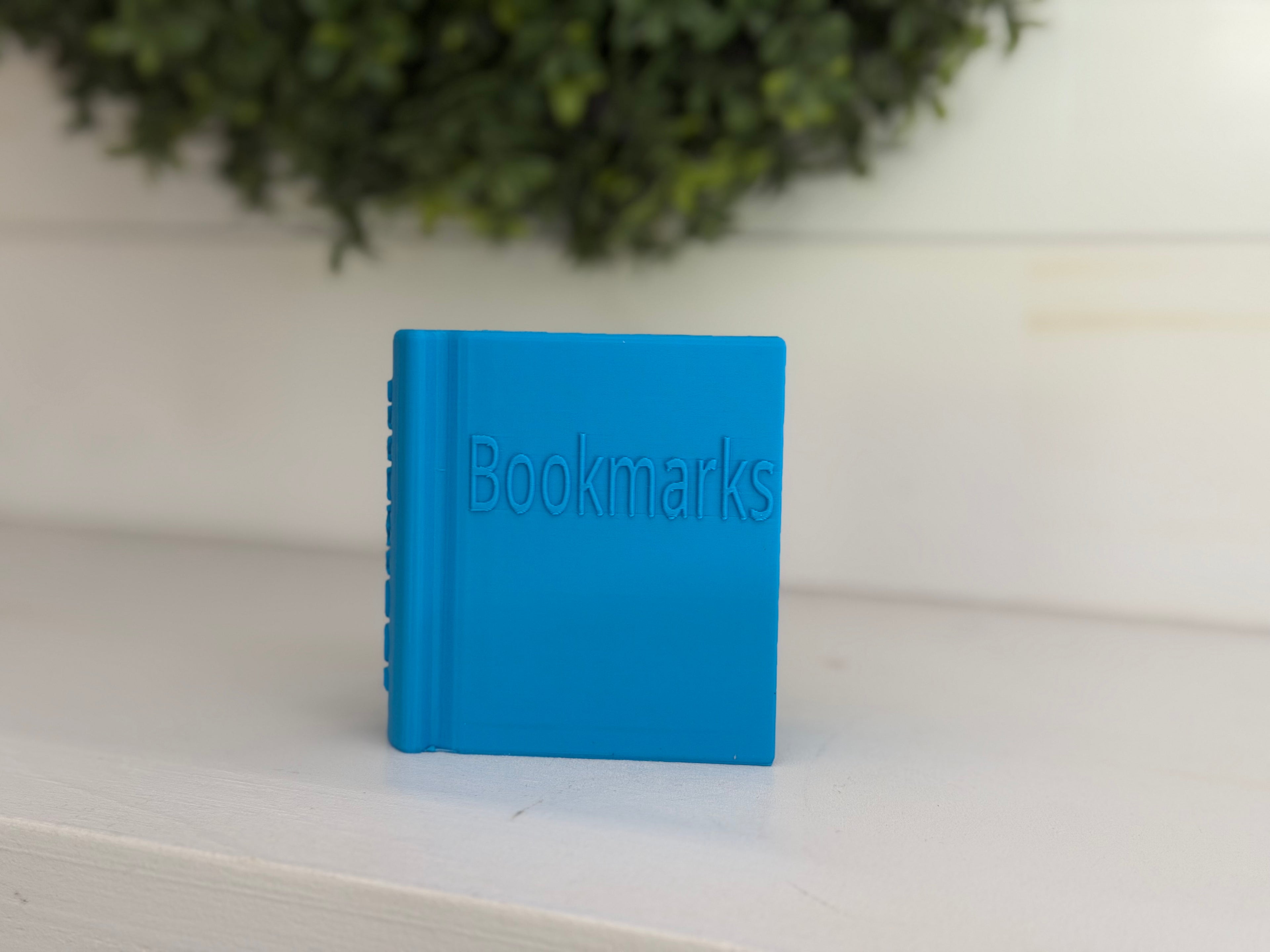 Blue Bookmark Holder