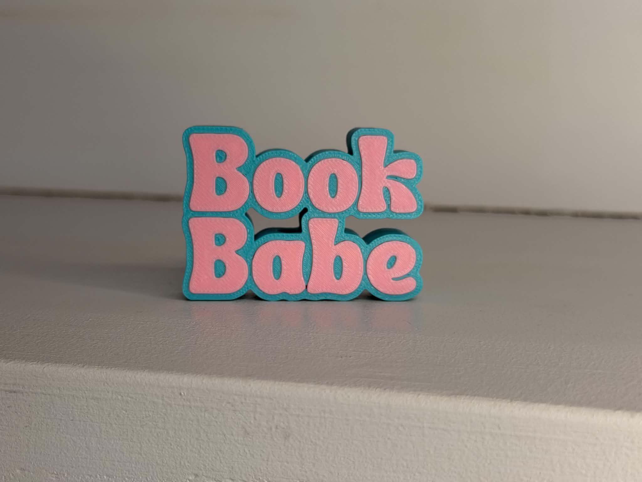 Book Babe Straw Topper