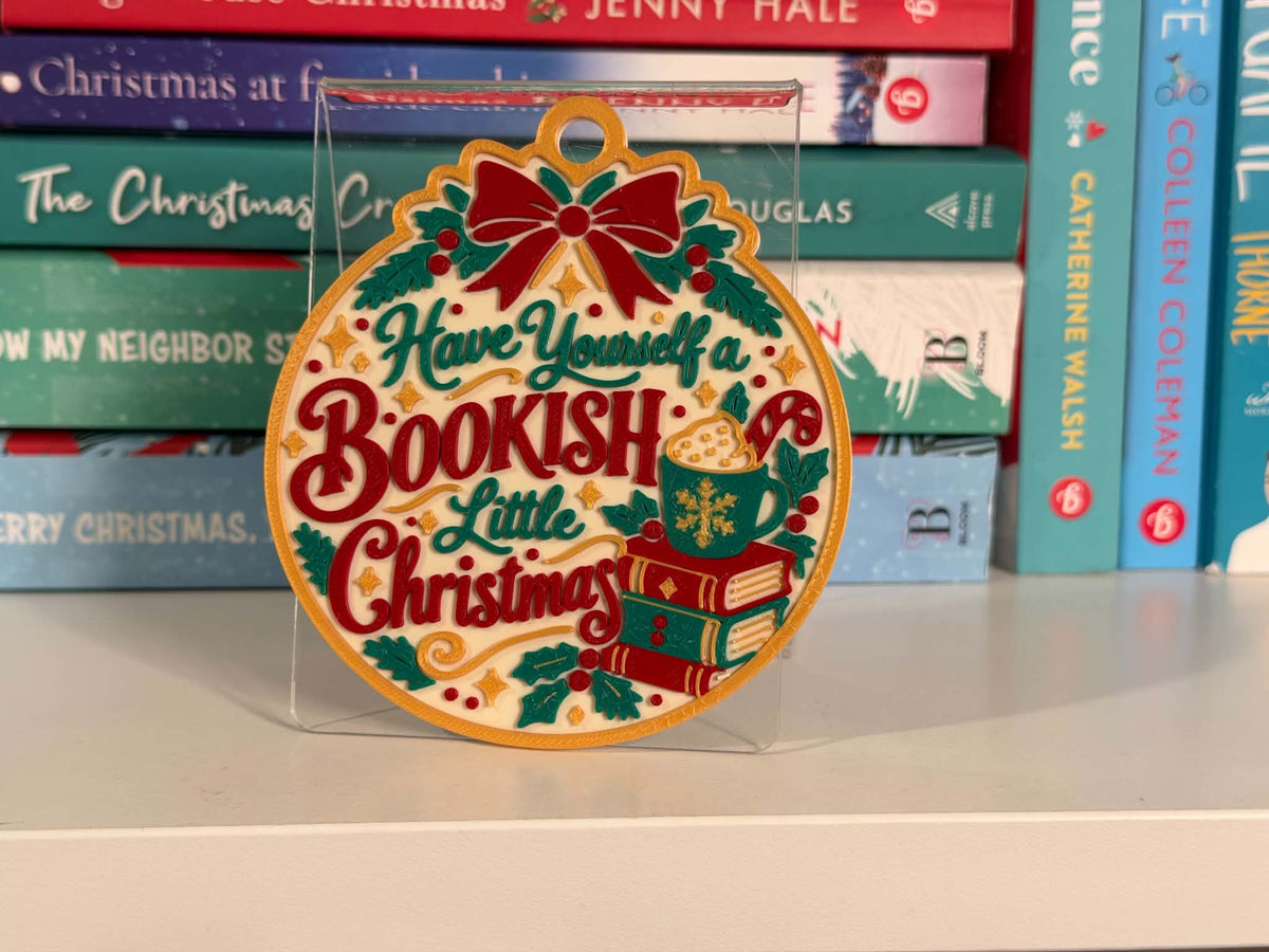 Bookish Christmas Ornaments | Holiday Collection
