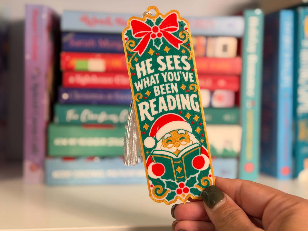 Bookish Christmas Bookmarks | Holiday Collection