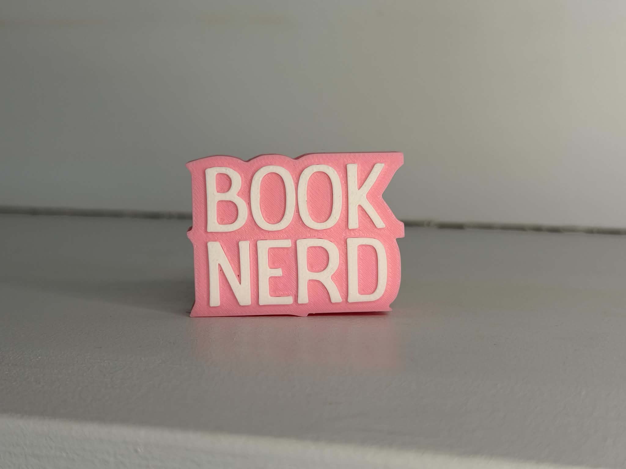 Book Nerd Straw Topper
