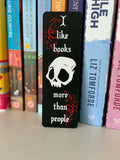 Bookmark I like books more than people