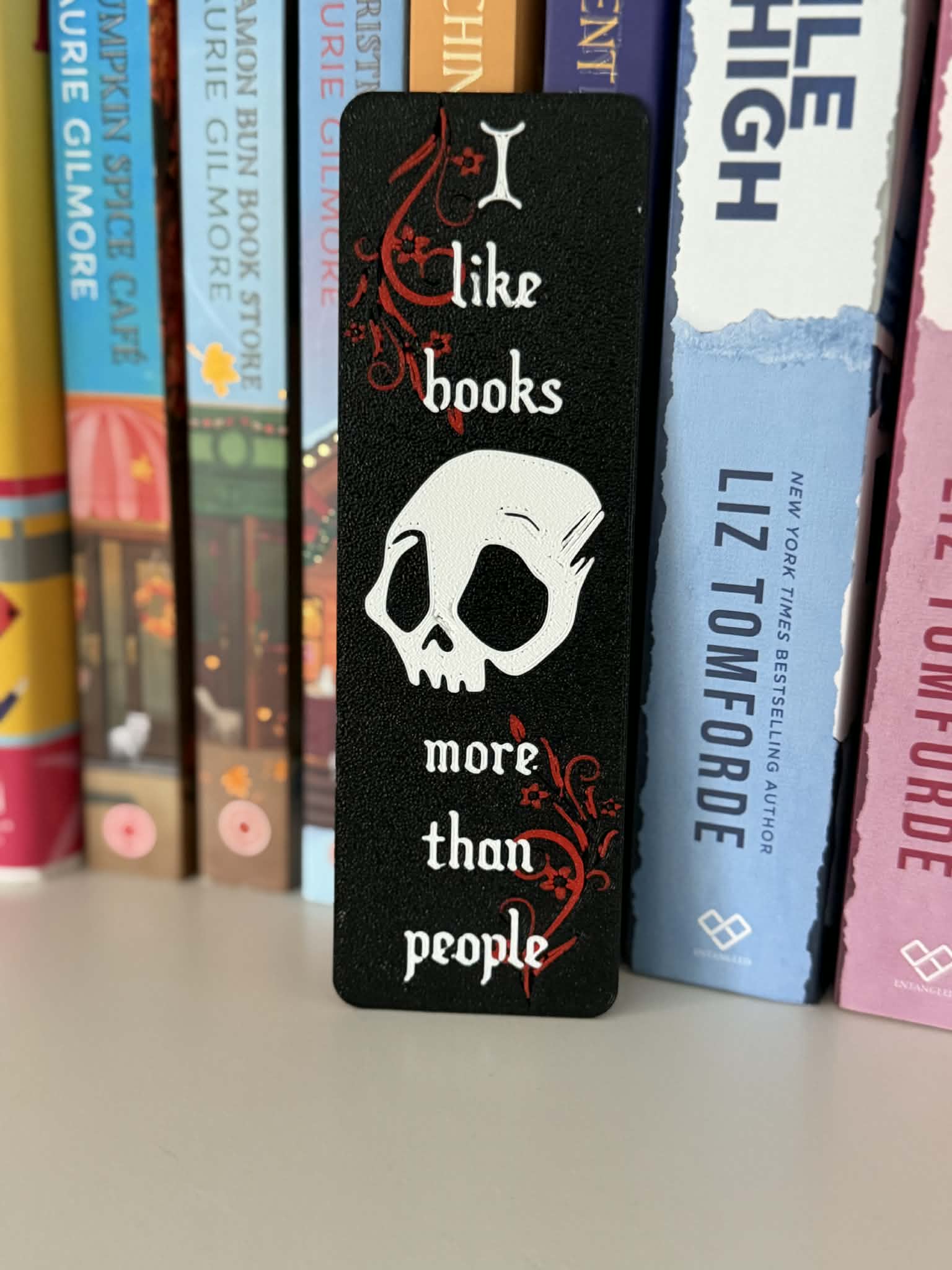 Bookmark I like books more than people
