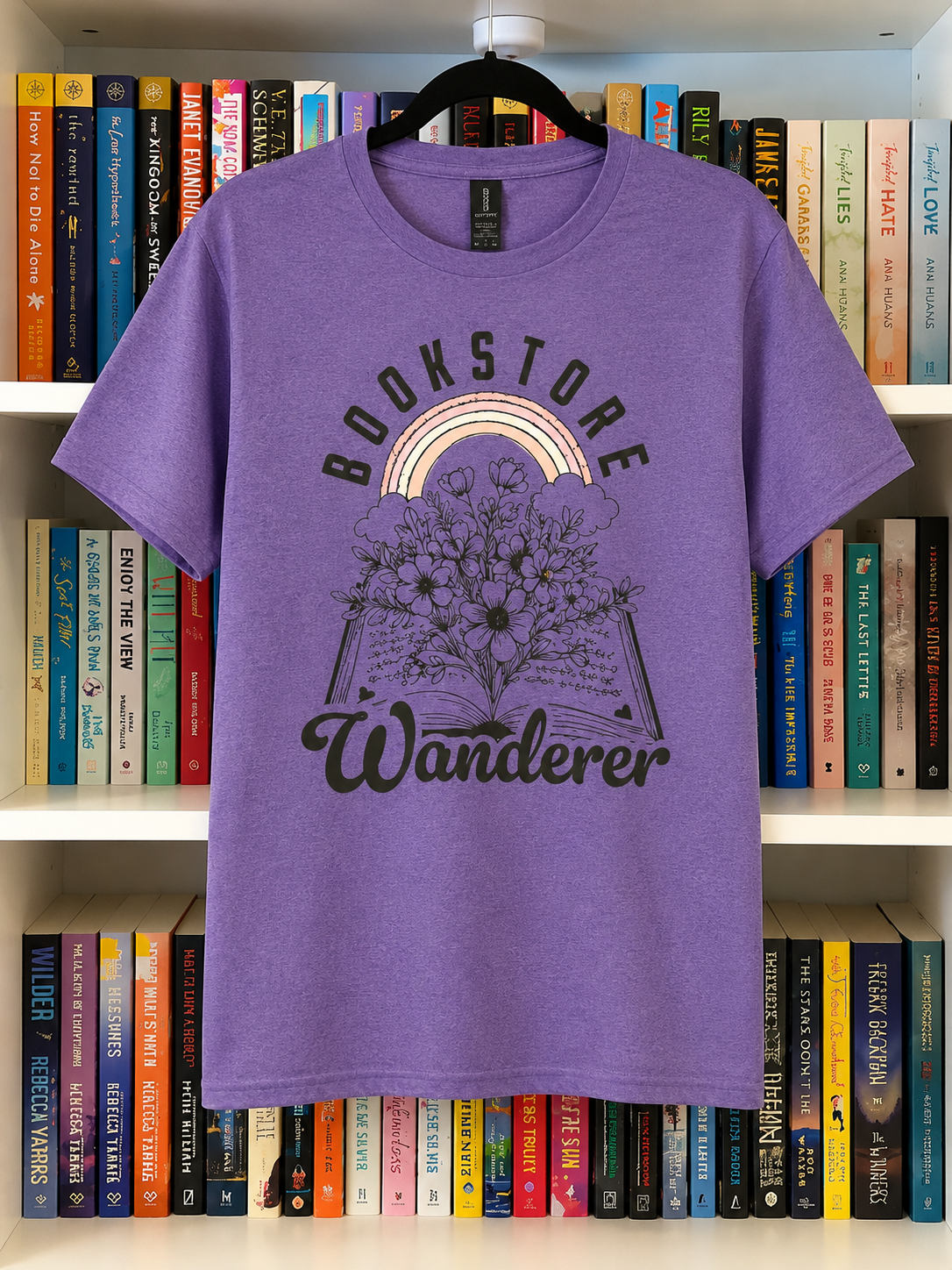 Medium Bookstore Wanderer Graphic Tee