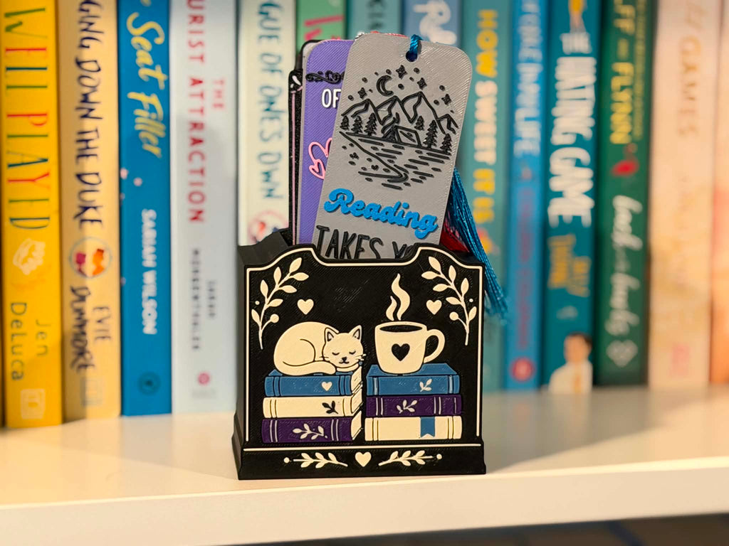 Cozy Cat Bookmark Holder