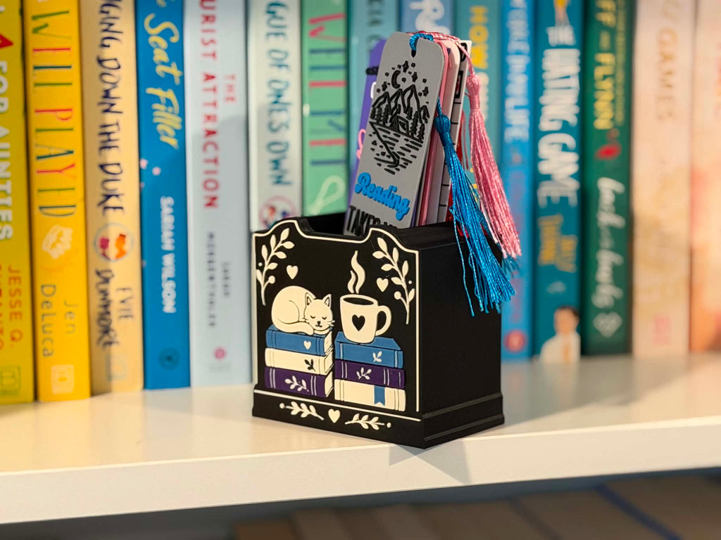 Cozy Cat Bookmark Holder