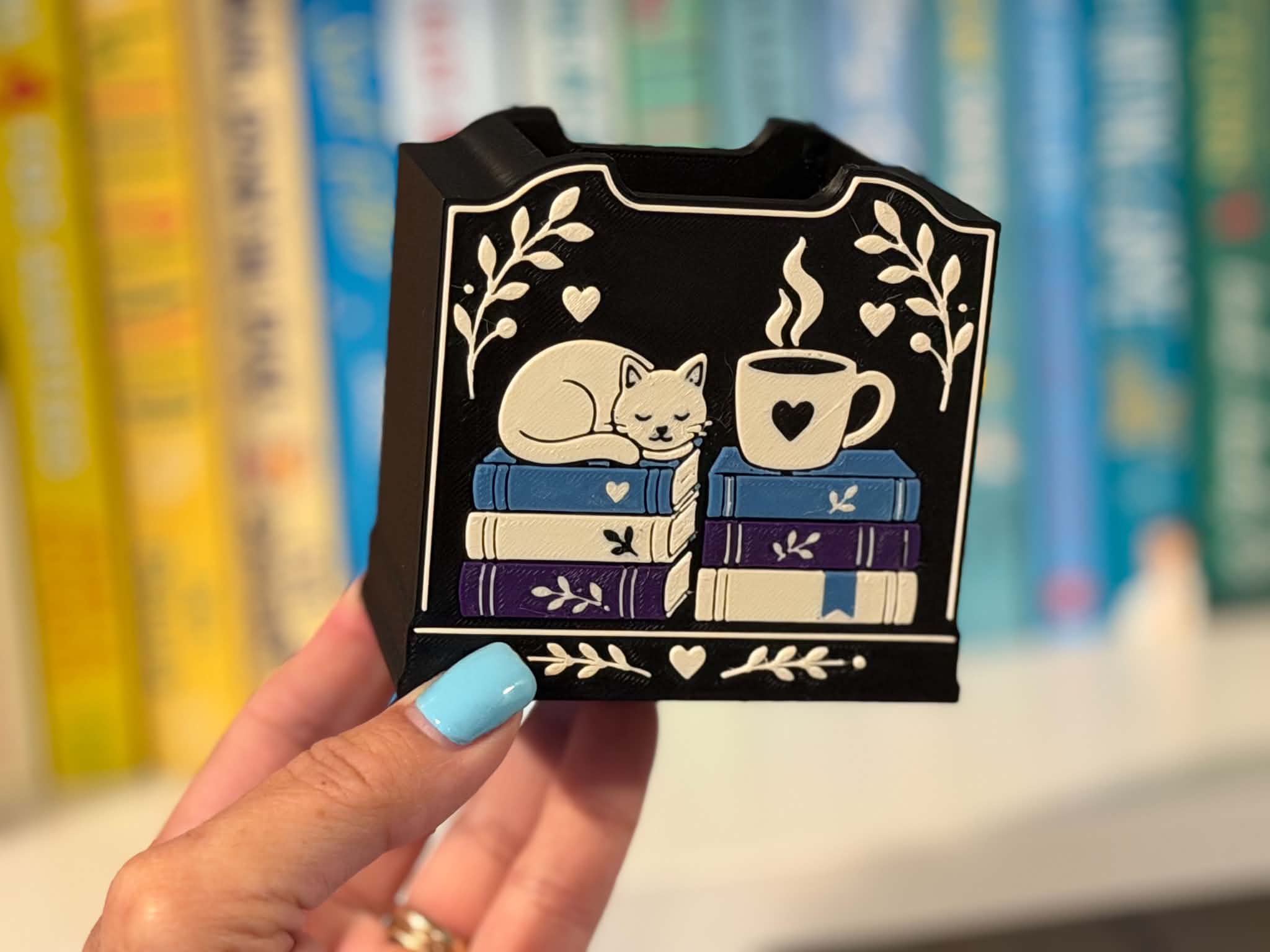 Cozy Cat Bookmark Holder