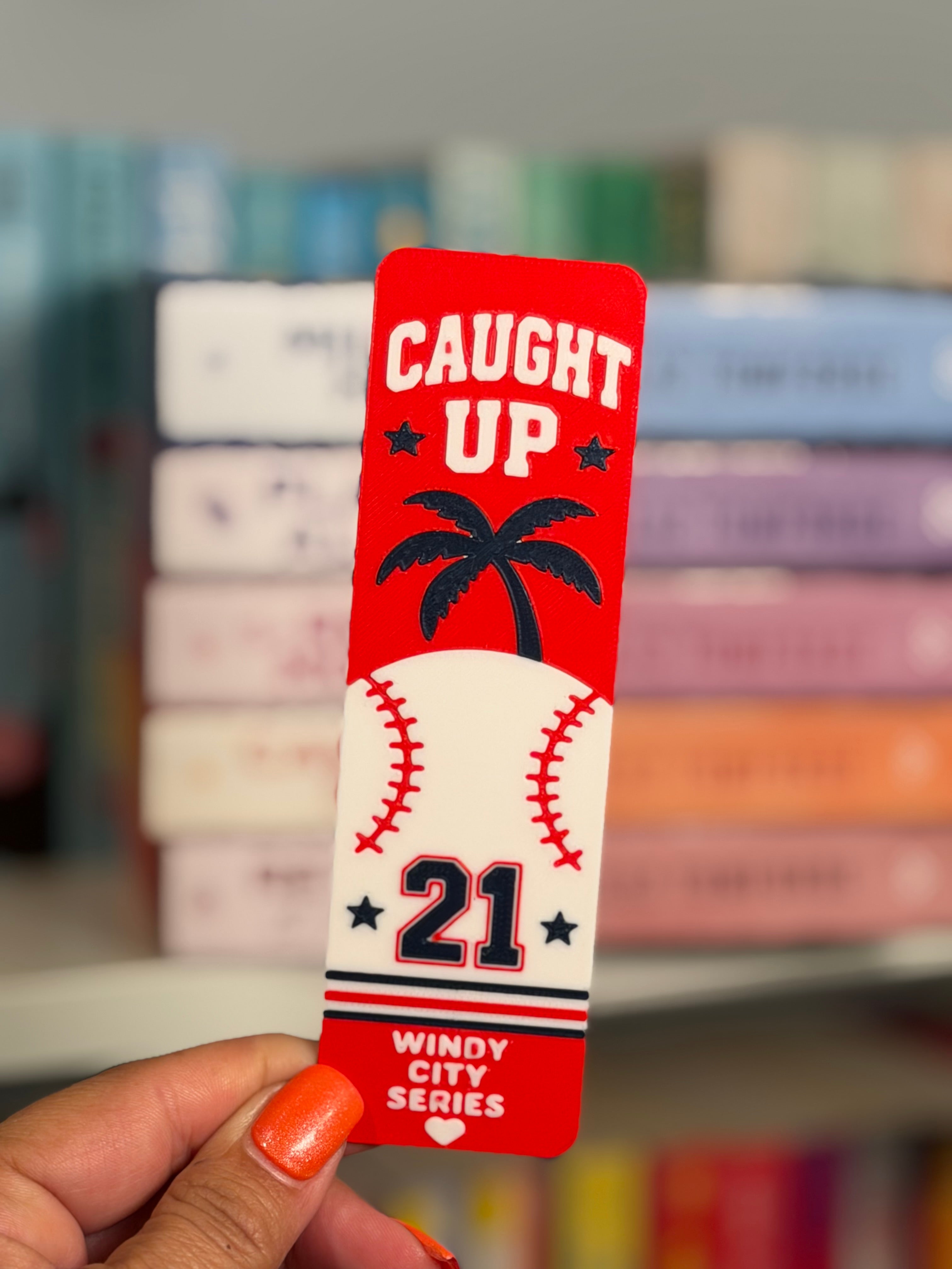 ⚾ Caught Up Inspired Bookmark