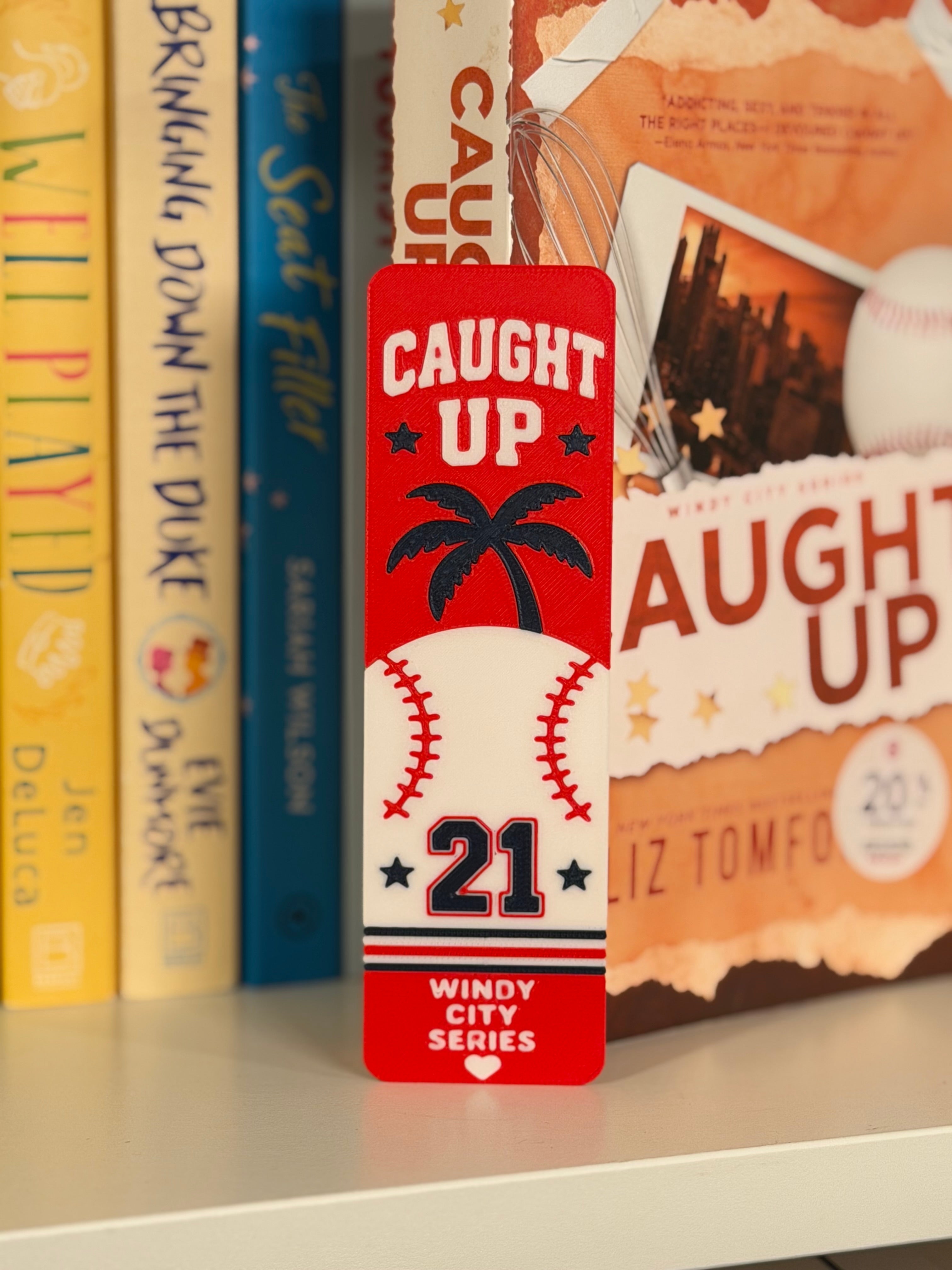 ⚾ Caught Up Inspired Bookmark