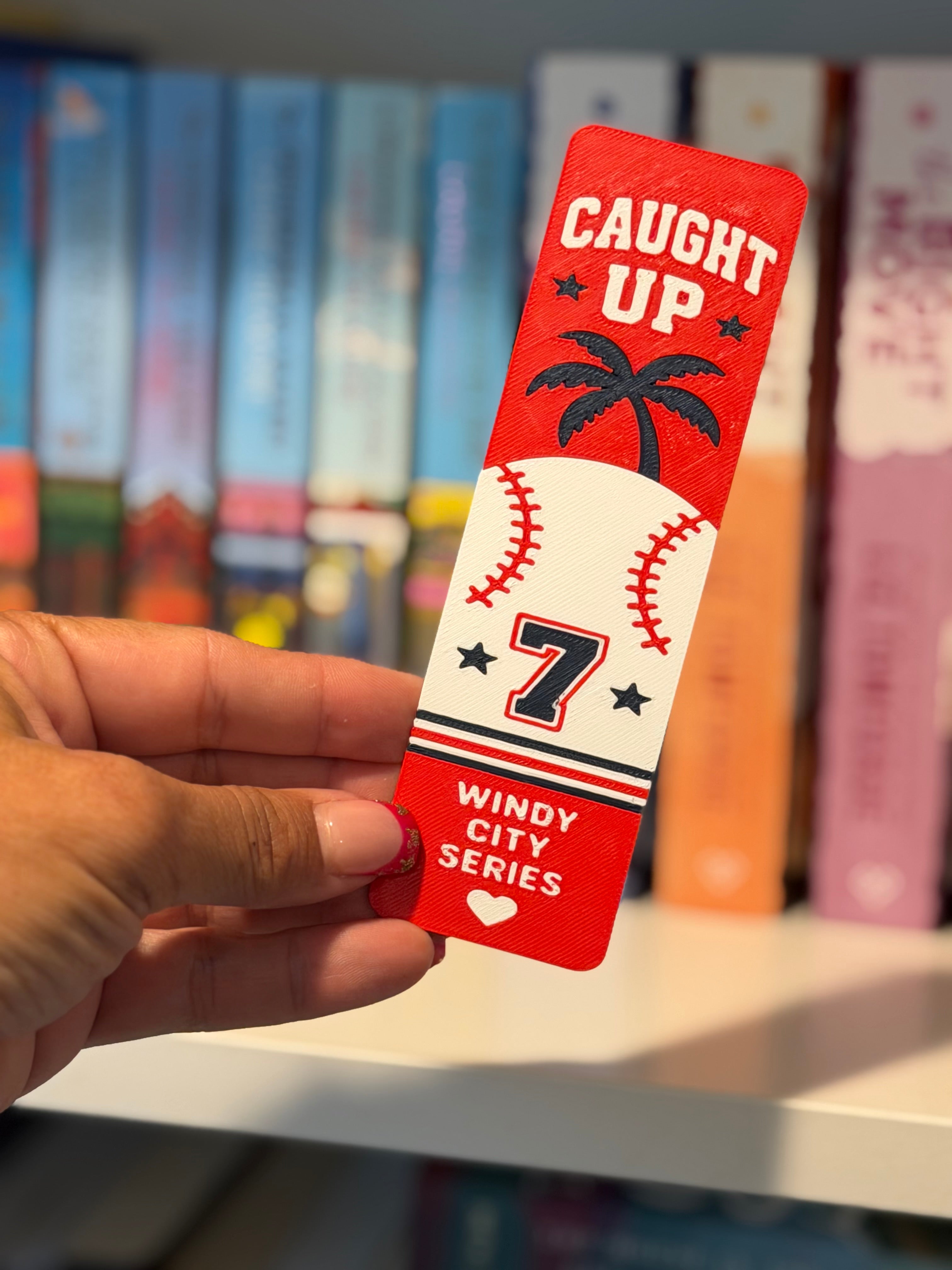 ⚾ Caught Up Inspired Bookmark