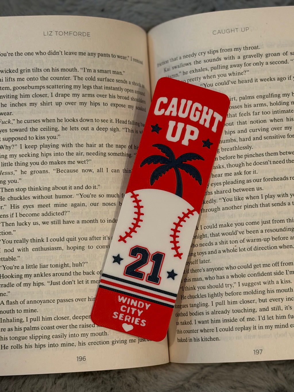 ⚾ Caught Up Inspired Bookmark
