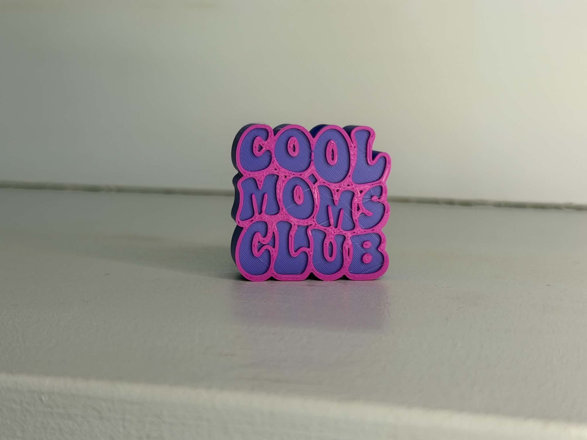 Cool Moms Club Straw Topper