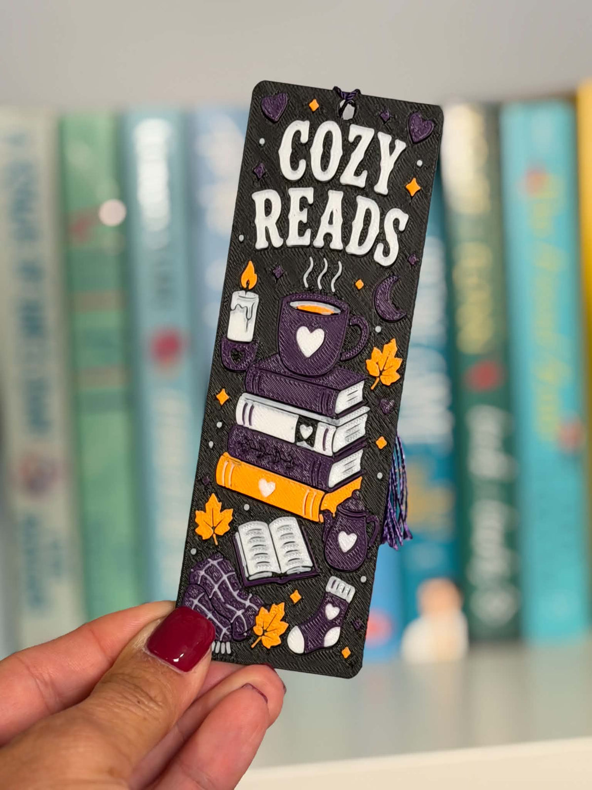 Cozy Reads Bookmark