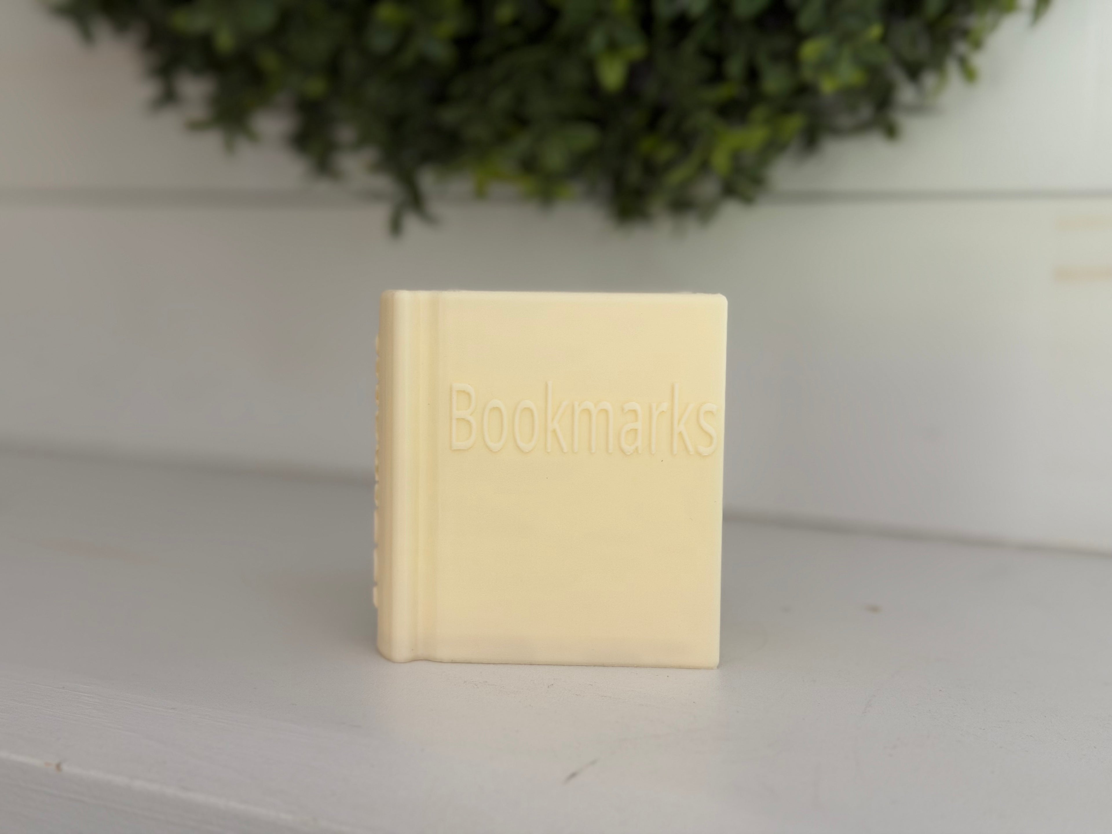 Cream Bookmark Holder