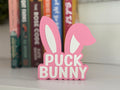 Puck Bunny Shelf Sign