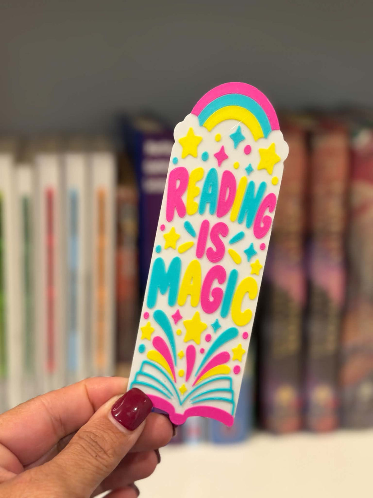 Reading Is Magic Bookmark | Kids