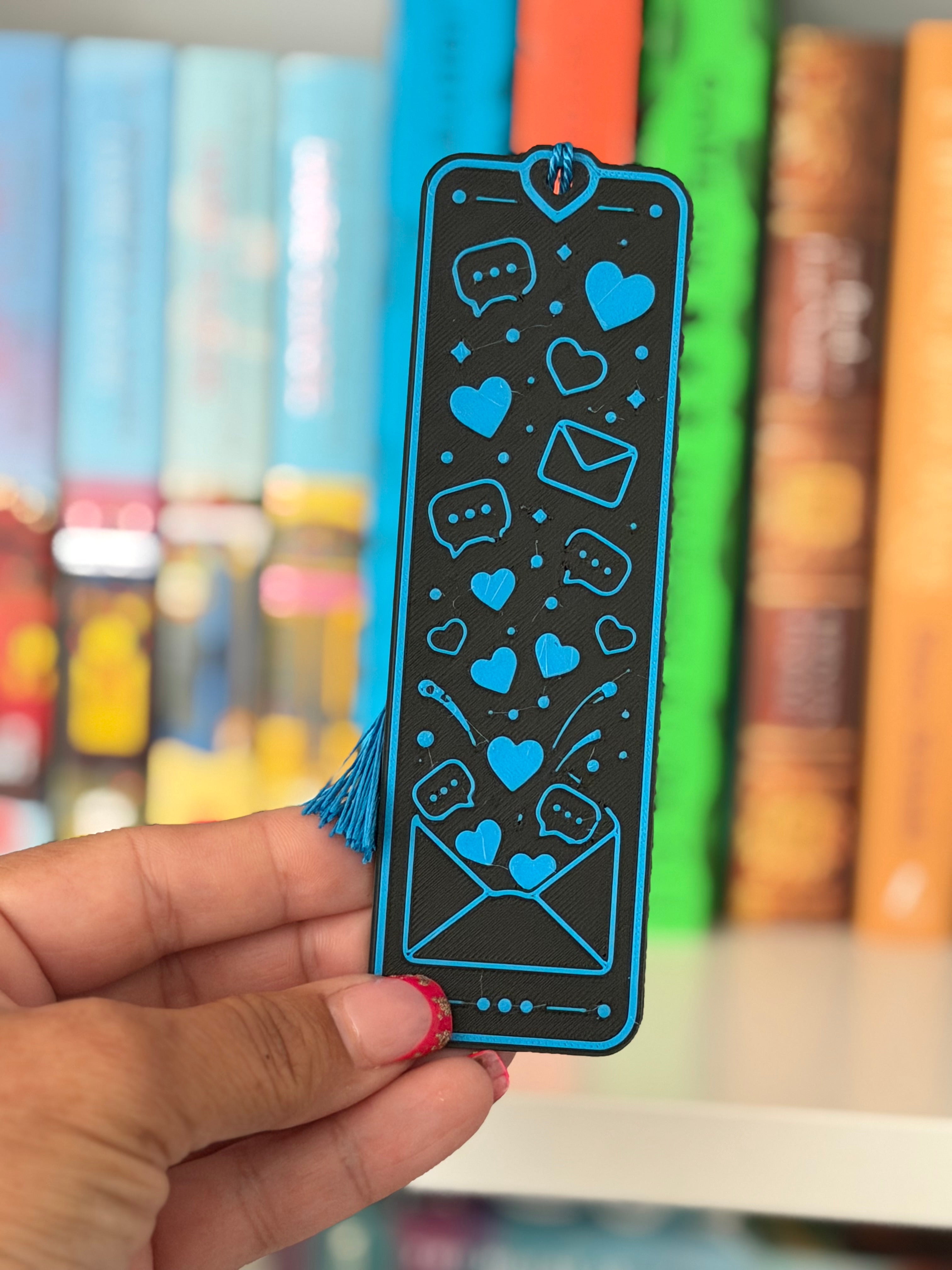 💙 Lights Out Inspired Bookmark