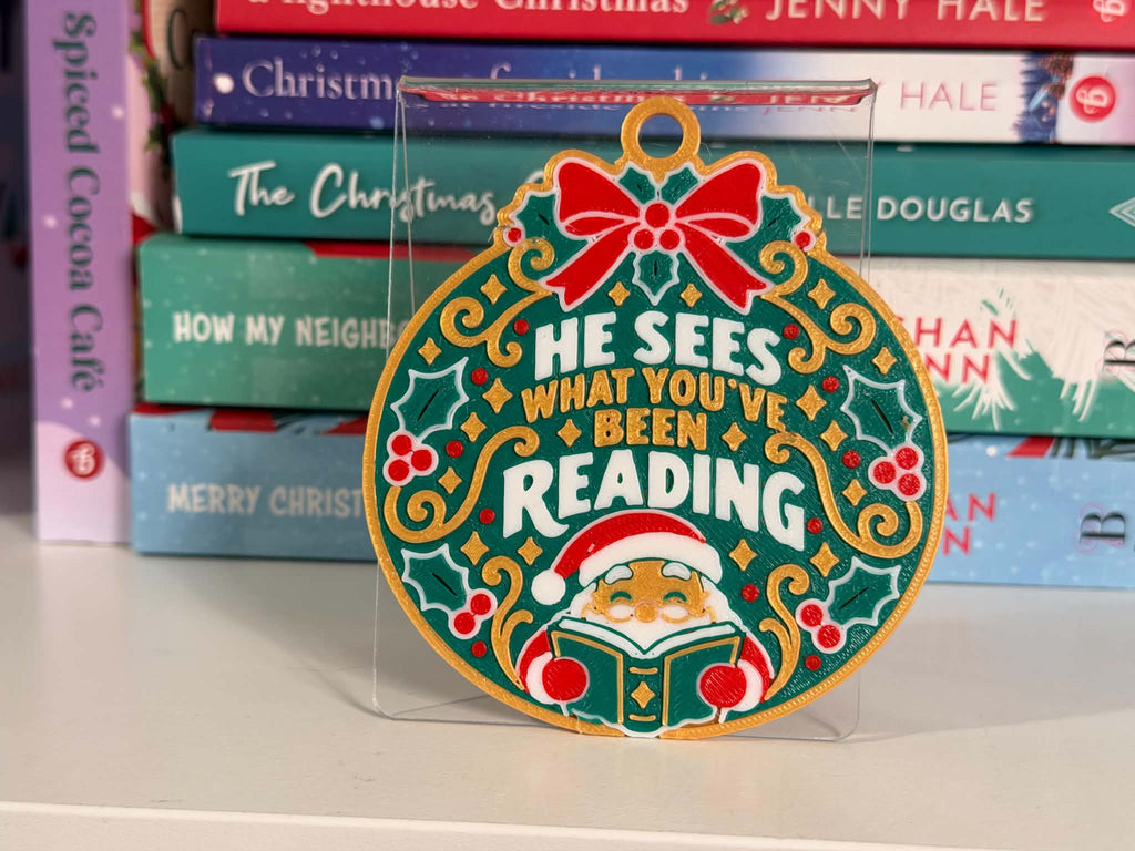 Bookish Christmas Ornaments | Holiday Collection