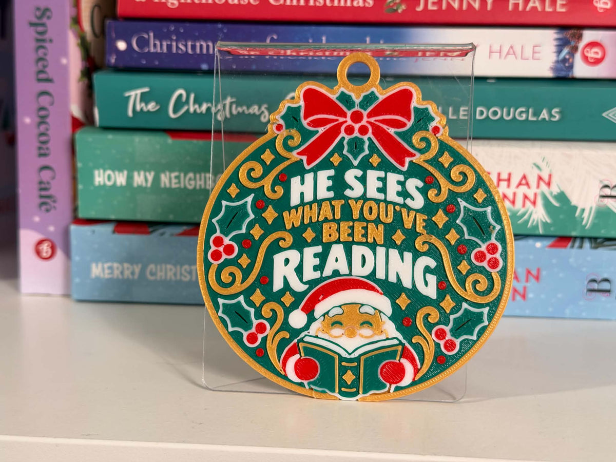 Bookish Christmas Ornaments | Holiday Collection