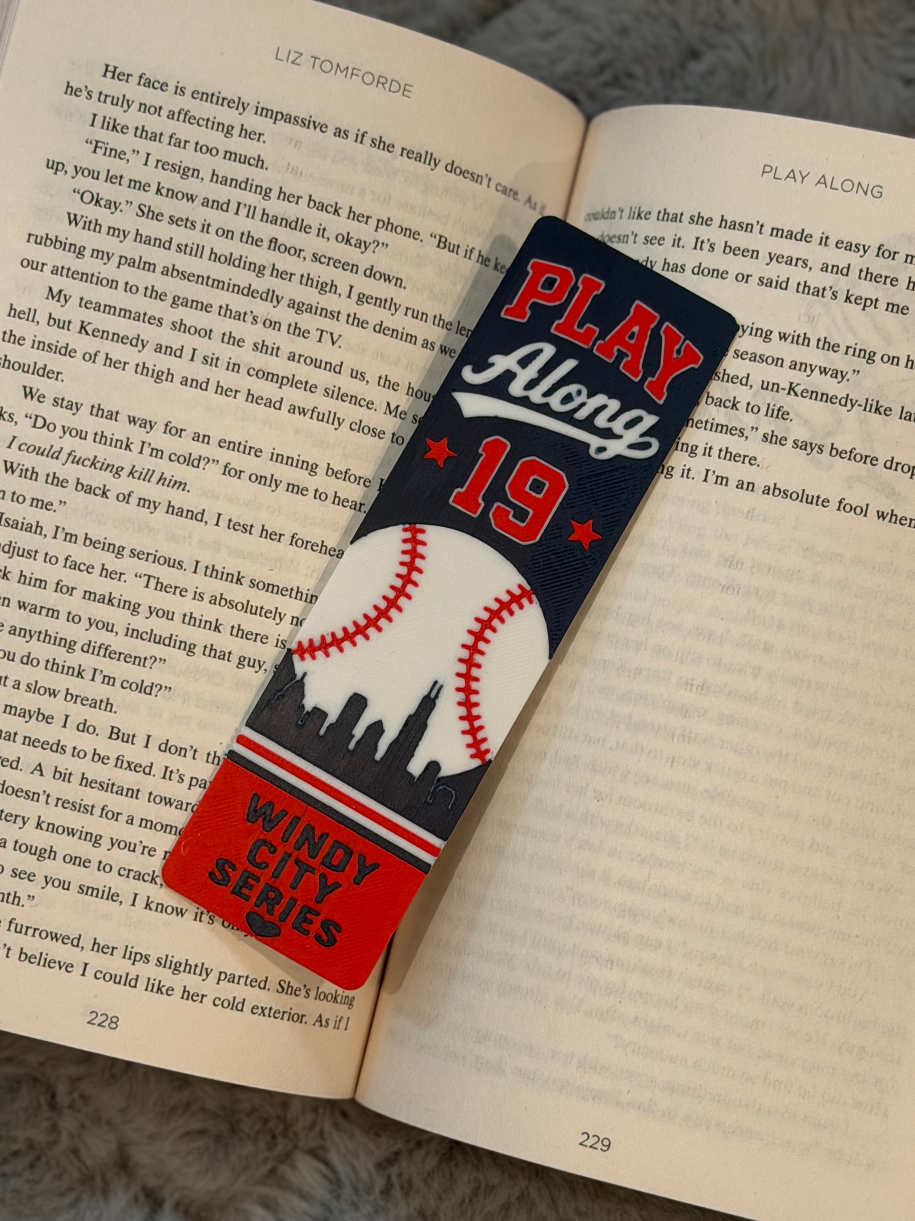 ⚾ Play Along Inspired Bookmark