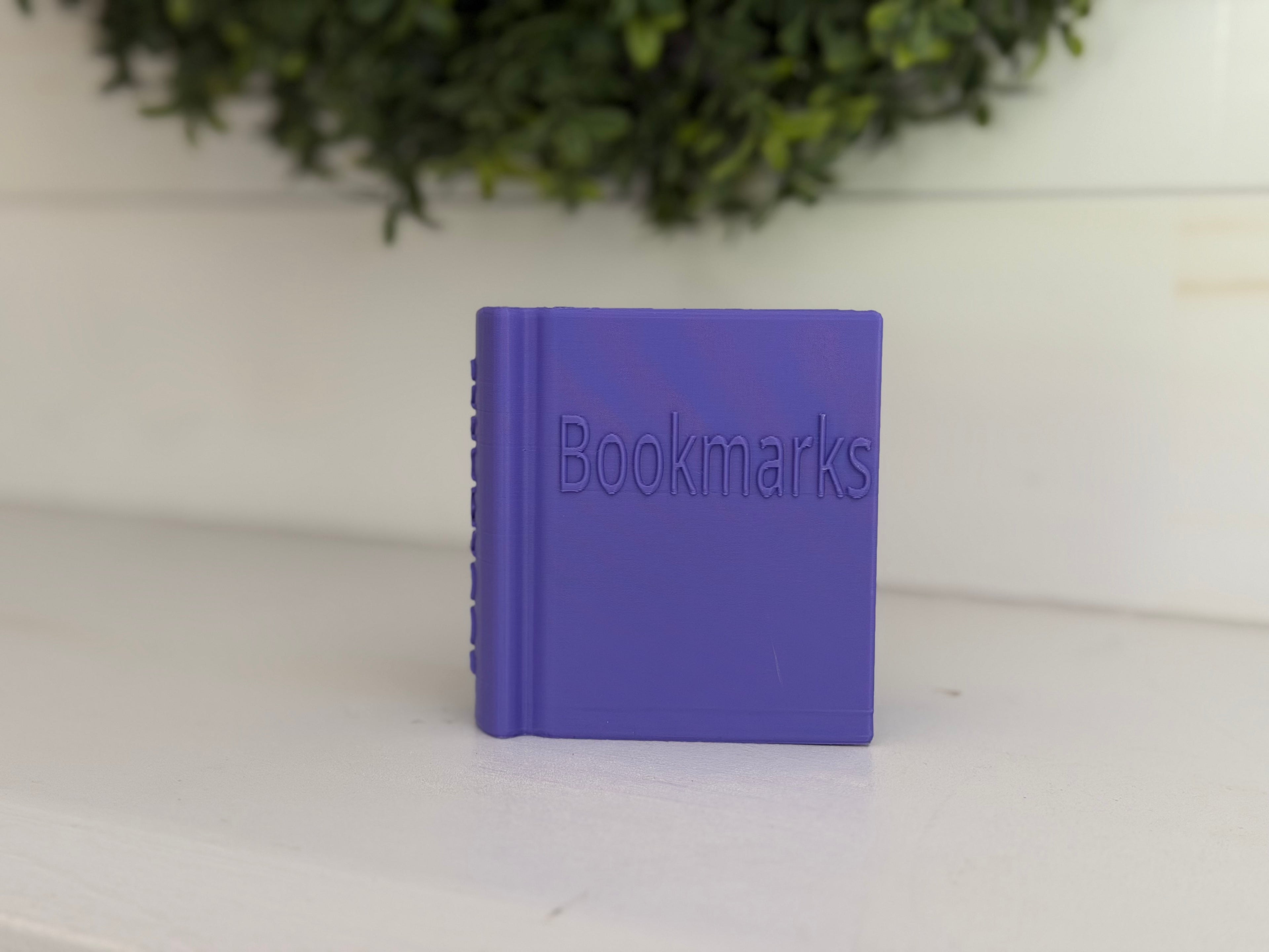 Purple Bookmark Holder