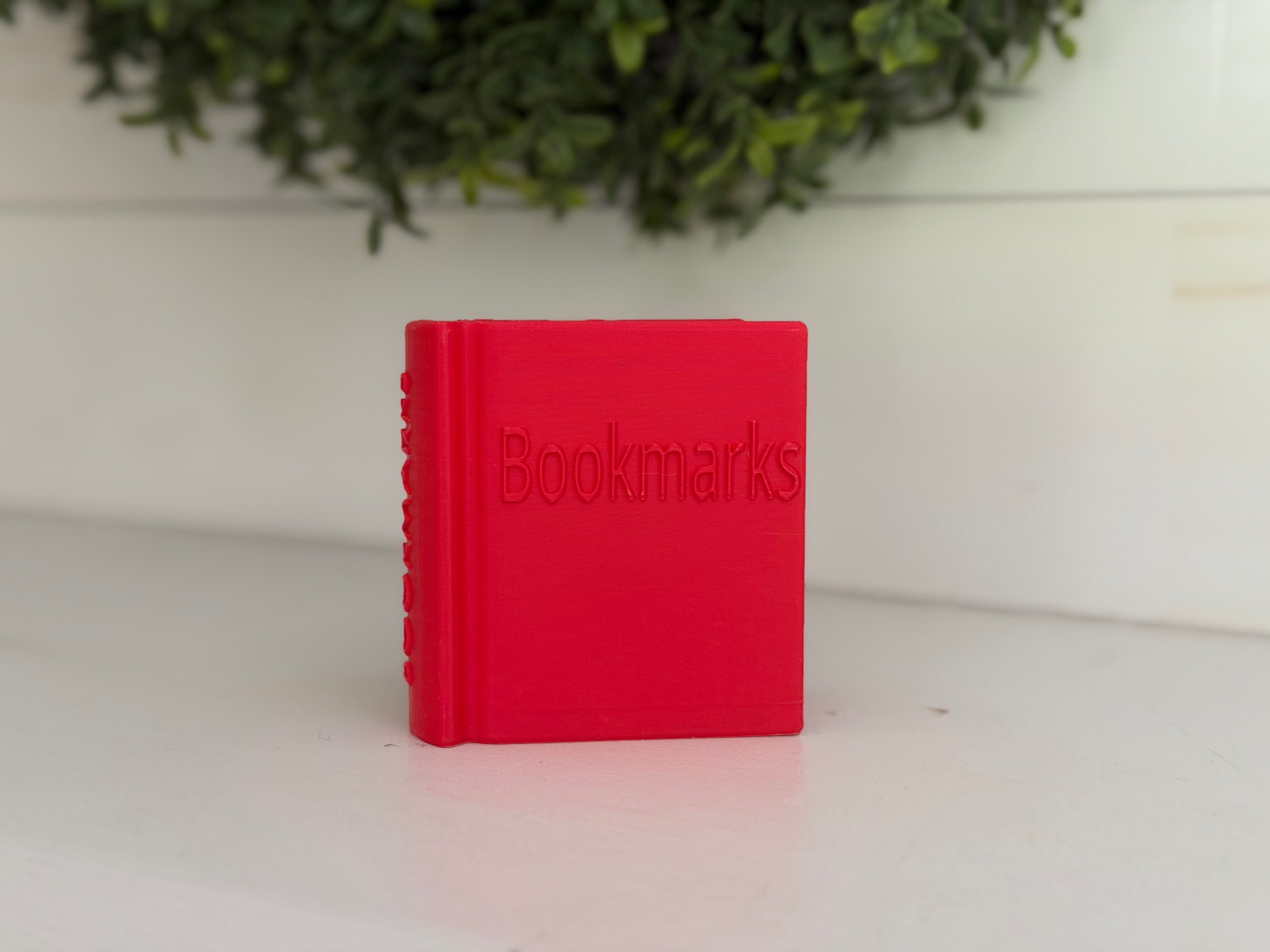 Red Bookmark Holder