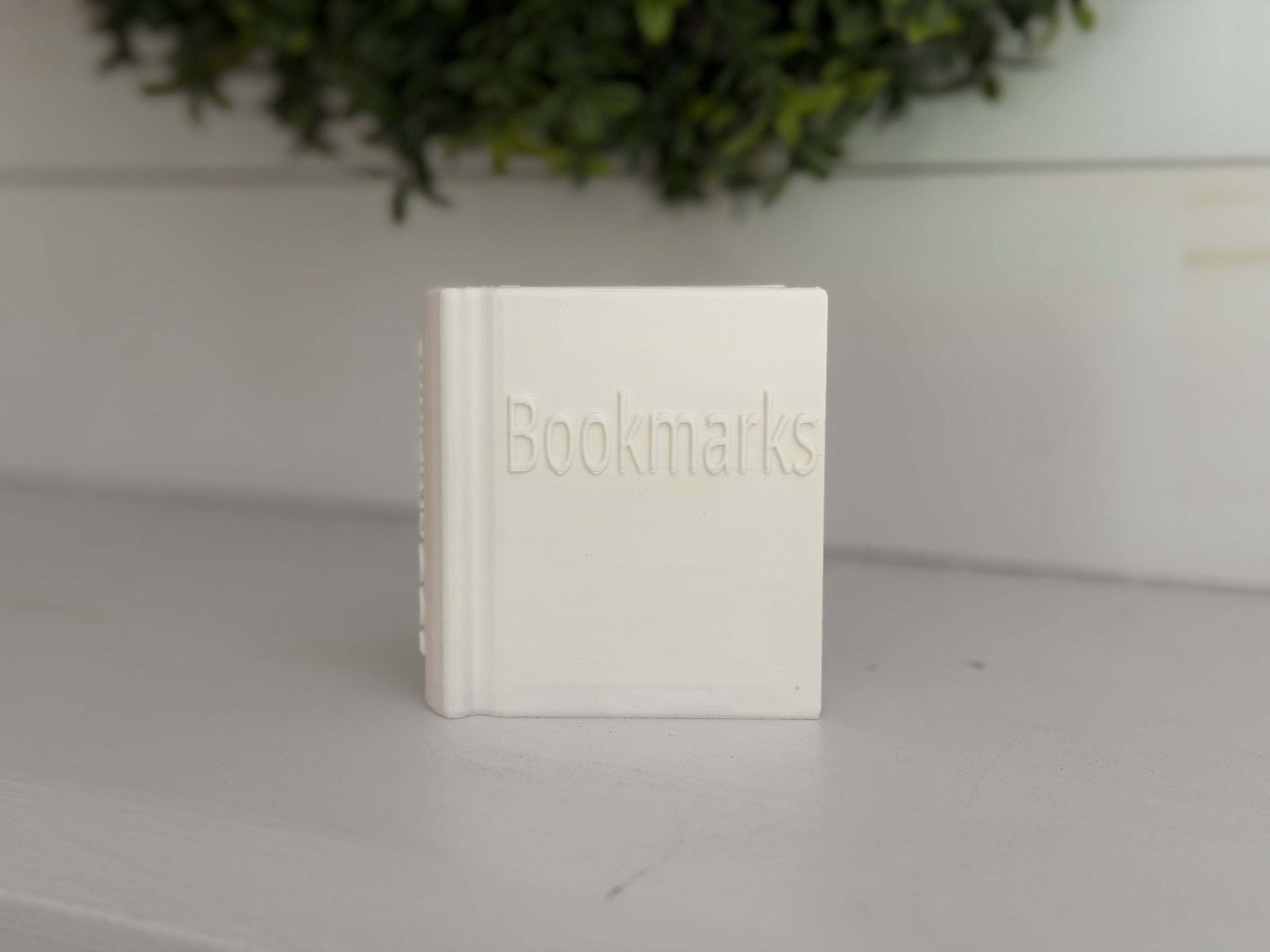 White Bookmark Holder