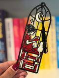 Girl in the Window Bookmark | Cozy Reading